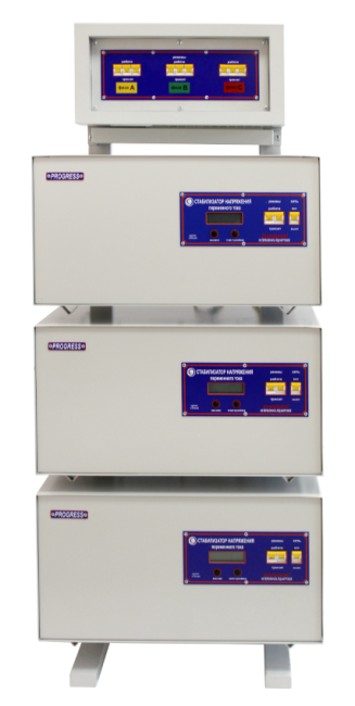 Трехфазный стабилизатор напряжения PROGRESS 24000Т -50-3 в Перми